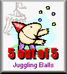 Juggling Balls Award (5 out of 5!)
